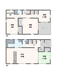 クレイドルガーデン宇都宮市簗瀬第8　1号棟