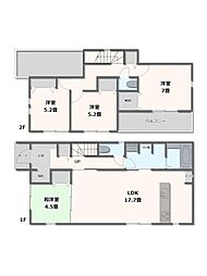 グラファーレ宇都宮市五代7期　1号棟