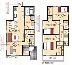 新築戸建 岡崎市百々町　第1　全3棟
