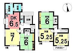 中古戸建　岡崎市北野町字花本