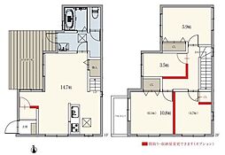 新築戸建　岡崎市稲熊町字4丁目　全2棟