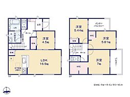 新築戸建　岡崎第254中町　全2棟