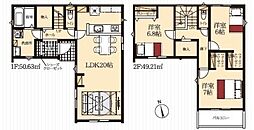 新築戸建　岡崎市井田町第2　全2棟
