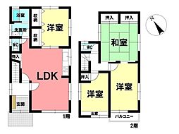 中古戸建　岡崎市森越町字与治