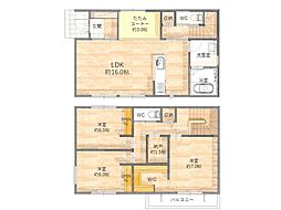 新築戸建　ARCASA　岡崎市矢作町字猫田III期　全3棟