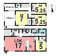 新築戸建 岡崎市中町第6 全3棟
