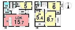 新築戸建 岡崎市中園町字東浦　全2棟