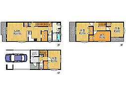 住之江区東加賀屋3丁目　新築戸建 業物　