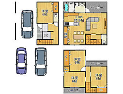 東住吉区南田辺5丁目パートII　新築戸建