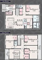 新築戸建　岡崎市六名南1期　1号棟