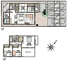 新築戸建　岡崎市中島町　全3棟　2号棟