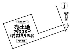売土地　岡崎市土井町字池田乙