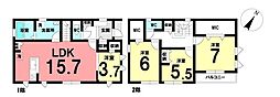 新築戸建　幸田町大字深溝字山畑　2号棟