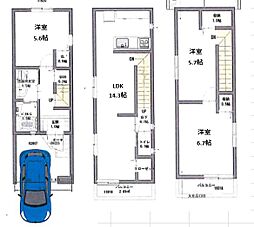 ラ・フィード上桂北村町（3階建て）