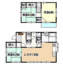御茶山町の貸家 1