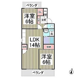 行田ハイツ2号棟 206