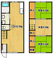 松本通8丁目貸家 1