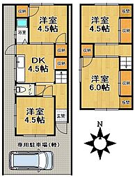 神戸市長田区花山町２丁目の一戸建て