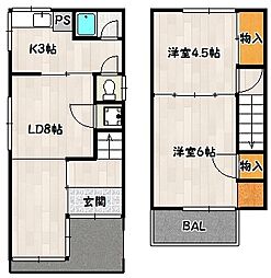 神戸市兵庫区夢野町４丁目の一戸建て