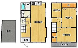 神戸市北区山田町下谷上字志く志くの一戸建て