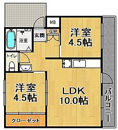 ドミールサニー君影2号棟
