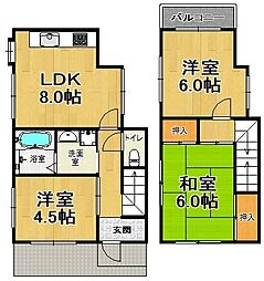 神戸市長田区長田天神町２丁目の一戸建て
