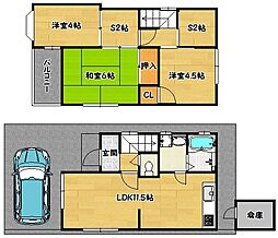 神戸市北区山田町下谷上字猪ころびの一戸建て