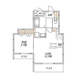 へーベルメゾングランドゥール　ソレイユ　浦和II 101