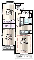 ヘーベルメゾン武蔵浦和 201