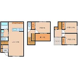 東長沼戸建貸家 A
