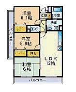 ファミール春日2 206