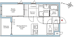 リアンレガーロ井尻駅前弐番館 203