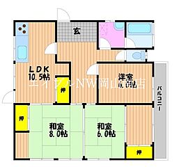 岡山市南区西高崎の一戸建て