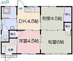 岡山市南区当新田の一戸建て