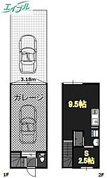 岡山市南区平福2丁目の一戸建て