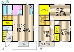 岡山市南区万倍の一戸建て