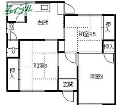 岡山市南区福島1丁目の一戸建て