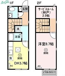 岡山市南区福島3丁目の一戸建て