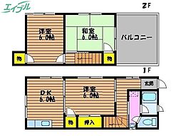 岡山市南区福田の一戸建て