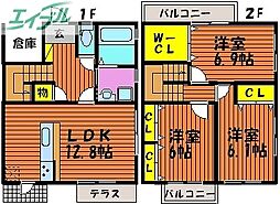 岡山市南区新保の一戸建て