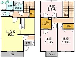 岡山市南区平福2丁目の一戸建て