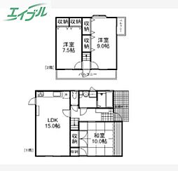 岡山市南区浜野4丁目の一戸建て