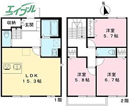 岡山市北区青江2丁目の一戸建て