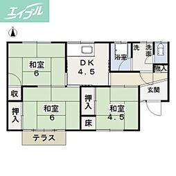 中仙道1丁目借家