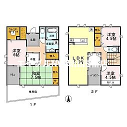 岡山市中区国富の一戸建て