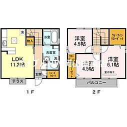 岡山市中区兼基の一戸建て
