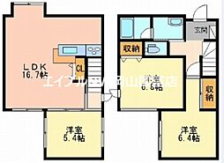 岡山市中区浜の一戸建て