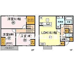岡山市中区西川原の一戸建て