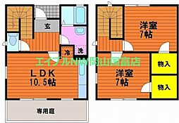 岡山市東区松新町の一戸建て
