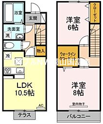 岡山市中区関の一戸建て